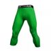 Men Kid Boy Girl GYM Capri Running Tight Pants Basketball Football Soccer Exercise Sport 3/4 Cropped Kneelet Leggings_desvips.com