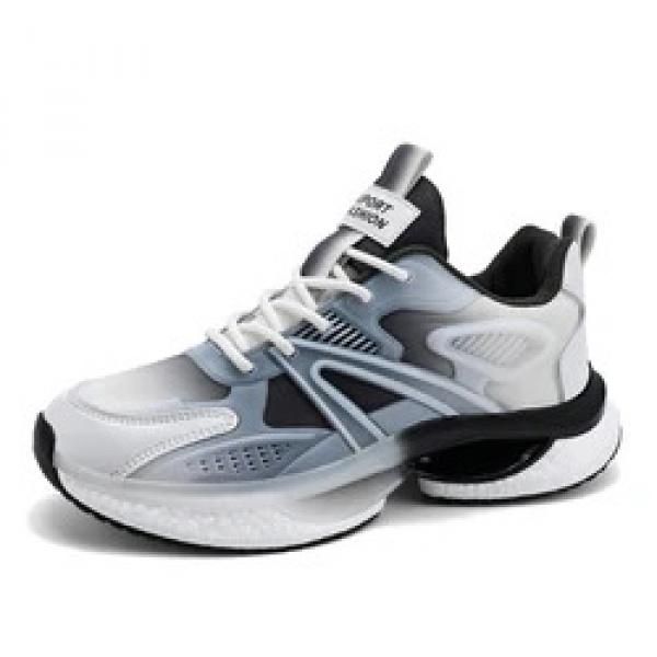 Low MOQ Customize Men Luminous Fashion Casual Sneakers Soft Sole Blank Mesh Breathable Sports Running Shoes For Man_desvips.com
