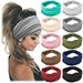 Bohemian European And American Headband For Women, Wide Yoga Elastic Headband, Running Tie, Sports Hair Accessory,_desvips.com
