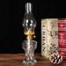 Old Oil Kerosene Vintage Windproof Glass Large Candle Holder Romantic Country Nostalgic Lampshade Butter Lamp_desvips.com