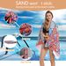 Beach Towel Double Sided Fleece Quick Drying And Absorbent Microfiber Swimming Towel_desvips.com