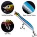 5pcs Stickbait Fishing Lure 84mm 6g Popper Hard Bait Surface Floating Lures Wobbler Laser Scale For Long Casting Saltwater Bass_desvips.com
