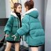 Down jacket for women winter new Korean style student short cotton padded jacket loose thickened cotton coat_desvips.com