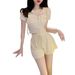 Fashionable Short Women, 2026 Summer New Style, Popular Thin Hooded Sports Casual Set For Petite Women_desvips.com