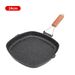 Outdoor camping non-stick cooking pan Cooking pan Home steak and egg pan Portable folding camping cookware_desvips.com