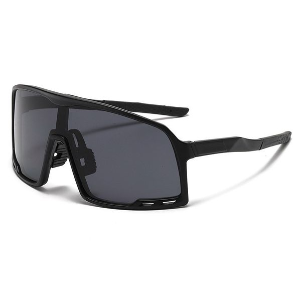 Sports Eyewears Fashion Cycling Glasses Outdoor Sports Glasses One Piece Large Frame Sunglasses Colorful Reflective Mercury Sunglasses_desvips.com