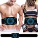 Smart Touchscreen Charging Host EMS Trainer Home Lazy Fitness Equipment Abdominal Muscle Patch Belt_desvips.com