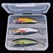 TREHOOK 3pcs 7cm 6.7g Floating Minnow Lures For Fishing Pike Wobblers For Trolling Artificial Baits Kit Crankbait Fishing Tackle_desvips.com