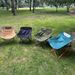 Outdoor Moon Portable High-Back Camping Leisure Chair Straight Travel Folding_desvips.com