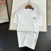 European Style New Embroidered Short Sleeve T-Shirt For Men, Summer Thin Fashion Round Neck Tee, Versatile Base Shirt_desvips.com