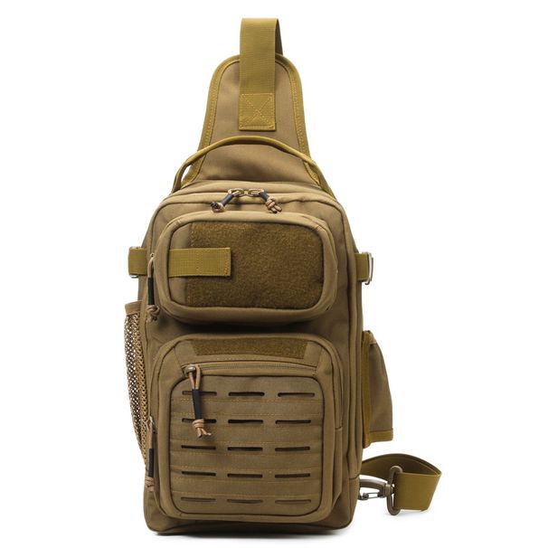 Baitcaster Bag Fishing Bag, Chest Bag, Men's And Women's Outdoor Cycling Multi-functional Storage Bag, Travel Single-shoulder Crossbody Bag_desvips.com