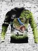 ActiveGo ActiveGo Cross-Border European And American Sea Fishing Series 3D Printed Hooded Pullover Sweatshirt Men's Clothing Manufacturer_desvips.com