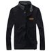 Men's Clothing high quality leather label sweatshirt, versatile cardigan, men's simple jacket, autumn clothing hot sale 9955_desvips.com