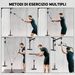 Pulley Machine Home Gym E Puleggia LAT Machine, Attacco Per Dischi Pesi Universali E Accessori_desvips.com
