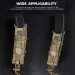 MP5 MP7 Mag Pouch 9mm .45 Long Mag Holder Bag Tactical Modular MOLLE Open Mag Pouch Carrier Hunting Air Soft Accessories_desvips.com
