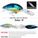 All-Purpose Lure 10.5cm 15g Rock Little Fat Guy With Golden Blood Groove Hook Bait Fishing Gear_desvips.com
