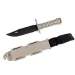 Rubber Knife Training With Sheath, Plastic, Flexible And Soft Fixed Blade Suitable For Props, Halloween Martial Arts_desvips.com