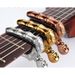 Ghost Finger Super Unique Skull Metal Guitar Capo, Dark Industrial Folk Musical Instrument Accessory_desvips.com