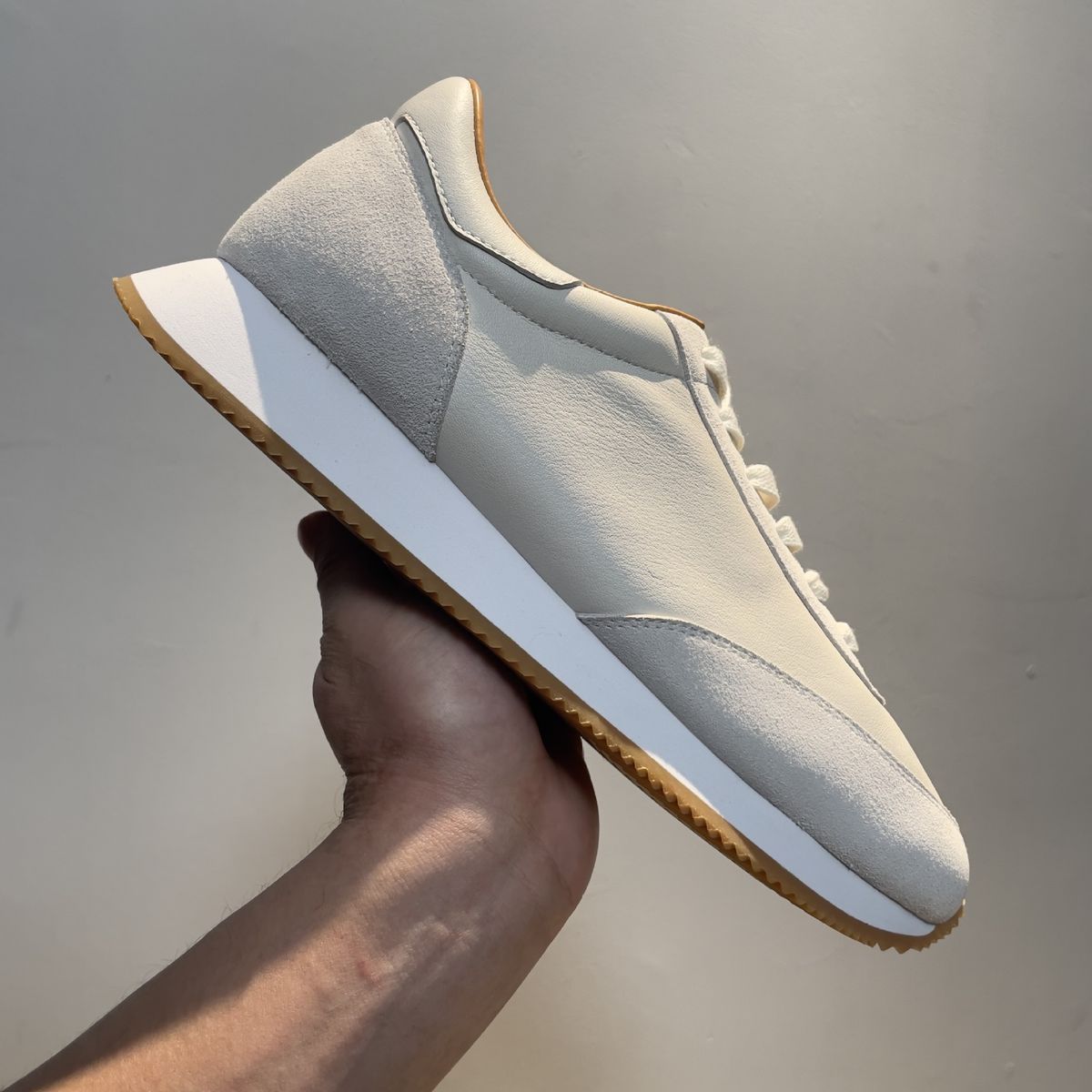 Unbeatable Quality 2025 Autumn/Winter Top Layer Cowhide Forrest Gump Sports Casual Men's Running Shoes_desvips.com