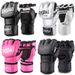 Half Finger Boxing Gloves For Adults Men And Women Five Finger Breathable Combat MMA Training Gloves Sanda Fighting Grappling_desvips.com