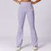 Women's High-Waisted Yoga Leggings Wide-Leg Pants Slightly Flared Quick-Drying High Elasticity Hip-Lifting Autumn/Winter Fitness Pants_desvips.com