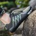 Men's Five Finger Shoes Breathable Mesh Summer Sports Hiking Non-Slip Waterproof Beach Wading Stream Tracing Outdoor Shoes_desvips.com