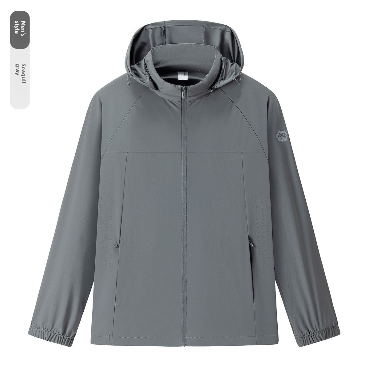 High-quality Elastic Sun Clothing Couples, Hooded UV Protection Skin Jacket For Women And Men, Solid Color Outdoor_desvips.com