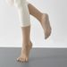 Horizontal Striped High Tube Elastic Professional Women's Non-Slip Yoga Autumn Winter Dance Five-Toe Compression_desvips.com