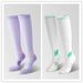 Soccer Socks Sports Functional Calf Socks For Women In Summer Fitness Running Skipping Rope Compression Elastic Pressure Socks Long Tube_desvips.com