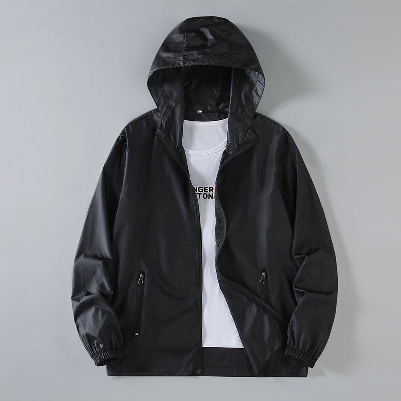 Summer Lightweight Ice Silk Men's Loose Fit Large Size Breathable Sun UV Protection Fishing Skin Clothing_desvips.com