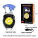 Mini LED Keychain Work Light Rechargeable Cigarette Lighter Portable Camping Car Repair Strong Magnetic Flashlight Outdoor Camping Emergency Lamp_desvips.com