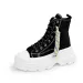 Vintage Canvas Sneakers High Top Boots Classic Man Oxford Shoes Height Increasing Chunky Fashion Casual Outdoor Designer_desvips.com