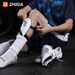 Professional Fixed Belt Football Shin Guards Men's Adult Children's Light Strap Shin Guards Anti Collision Baffle_desvips.com