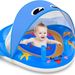 Inflatable Baby Sunshade Seat Ring With Sunshade Swimming Pool Water Lying Circle Swimming Swimming Circle_desvips.com
