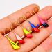 Lure Sky Colorful Worm Soft Fish Bait Tumbler Lead Head Hook_desvips.com
