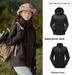 Women's Outdoor Windproof Waterproof 3-in-1 Detachable Couple Jacket Men's Autumn Winter Down Mountaineering Coat_desvips.com