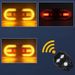 Bicycle USB Charging Wireless Remote Control Turn Signal Tail Detachable Mountain Bike Night Riding Warning Light_desvips.com