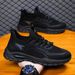 2025 New Mesh Lightweight Soft Sole Fashion Running Men's Sports Casual Trendy Shoes_desvips.com