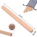 8-piece Musical Instrument Set, Including 8inch Approx. 20.3cm Rhythm Sticks With Claws And 4 Wooden Egg Vibrators_desvips.com