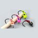 1pc/4pcs Ice Midge Fly Fishing Nymph With Storage Box, Hard Bait Cool Hand Made Fly Accessories Fishing Tackle_desvips.com