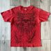 New Fashion Brand Affliction Crow Skull Print T-Shirt Gothic High Street Short Sleeve Top_desvips.com