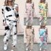 Women's Clothing autumn and winter printed casual long sleeved women's sports suit_desvips.com