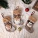 001 New Stockings Supplies Christmas Tree Decoration Pendants Santa Claus Gift Bags Small Socks_desvips.com