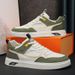 Men's Low-Top Casual Sports Fashion Basketball Sneakers Street Style Skateboarding Shoes For Teens_desvips.com