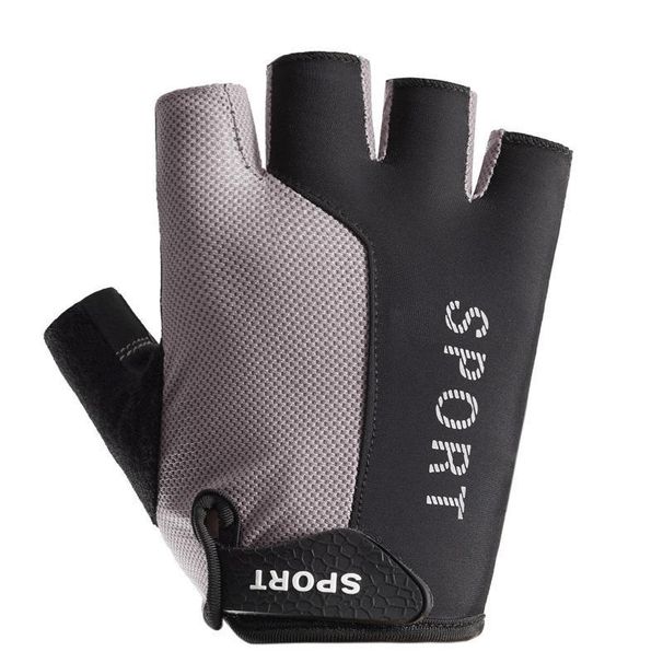 Sports & Fitness Cycling Half-Finger Gloves, Non-Slip, Breathable, Sweatproof, Outdoor Unisex Training Gloves_desvips.com