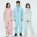 001 Suit Set One-Piece Adult Windproof Waterproof Warm Outdoor Gear Snowboard Snow Ski Jacket For Men_desvips.com