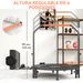 Cama Elástica Plegable Ø114 Cm Con Mango Ajustable Marco De Acero Para Entrenamiento Piernas Cuerpo Naranja Y_desvips.com