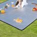 Camping Blanket Aluminum Insulation Foam Foil Mat Sleeping Pad Thermal Outdoor Tent Footprint Reflecting Heat_desvips.com