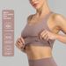 Plus Size Sports For Women High Intensity Shockproof Running Yoga Wear Beauty Back Vest Seamless Push Up Fitness Bra_desvips.com