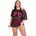 New Three-piece Swimsuit Women's Plus Size High-waisted Bikini Swimsuit Smock Set_desvips.com